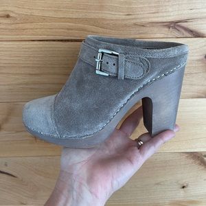Nordstrom/Jeffrey Campbell Charlize suede clog